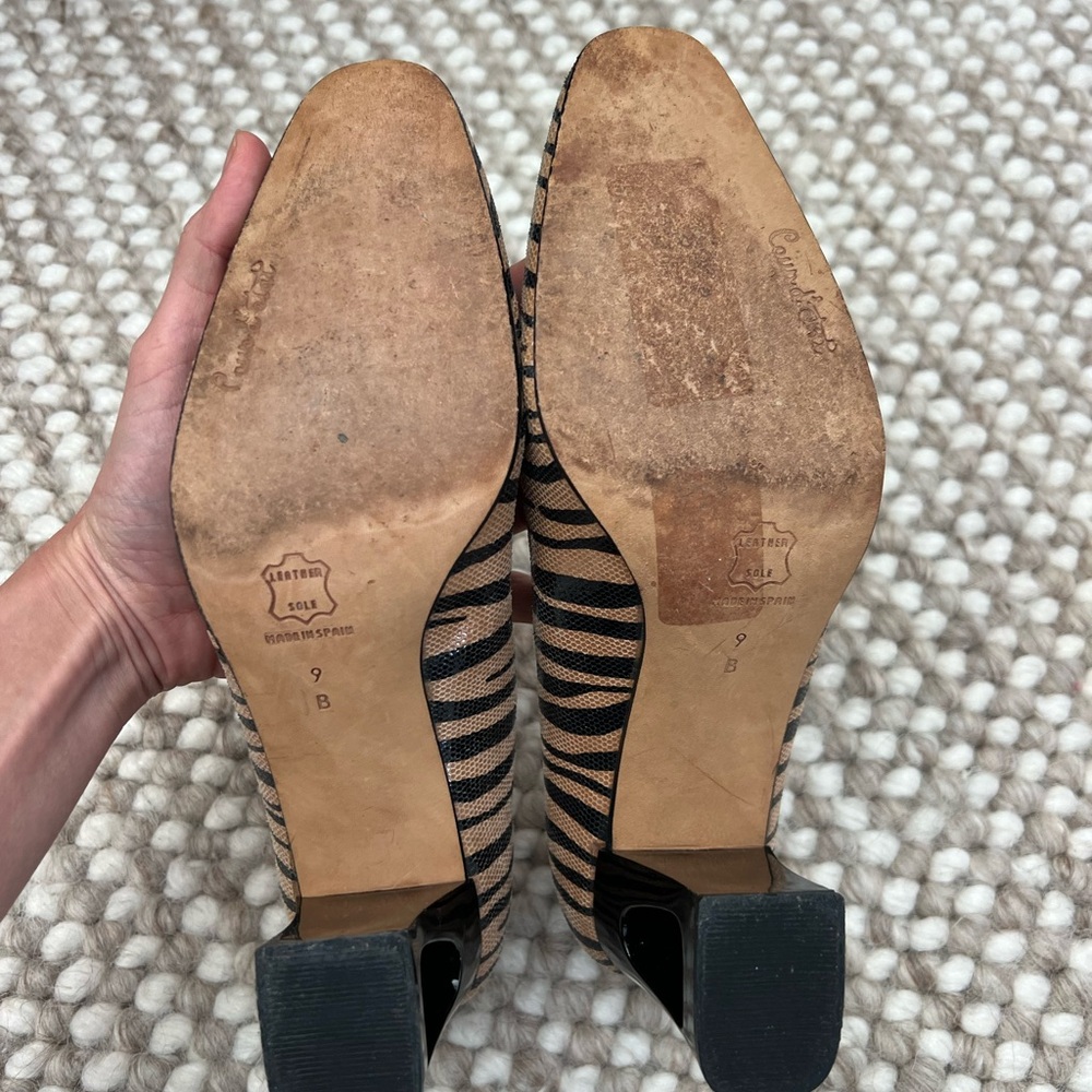 Vintage Tiger pattern heels - Picture 3 of 3